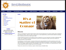 Tablet Screenshot of boydsherbourne.com